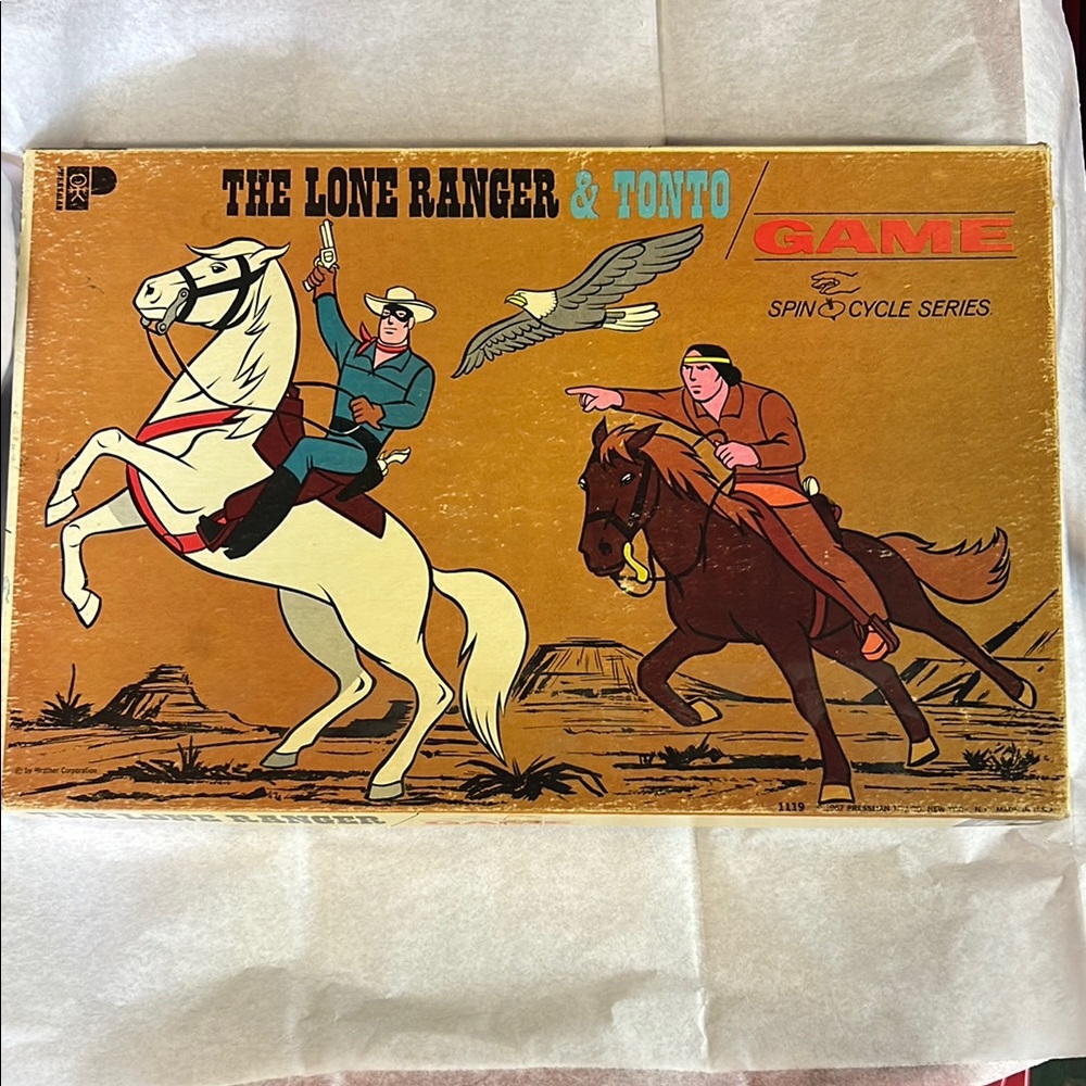 Vintage The Lone Ranger & Tonto Game - - Picture 1 of 3
